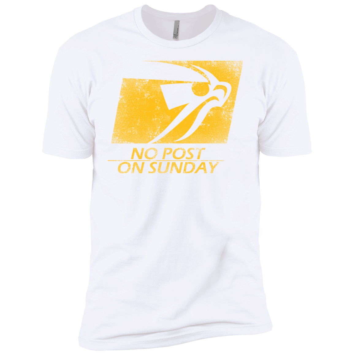 T-Shirts White / X-Small No Post On Sunday Men's Premium T-Shirt