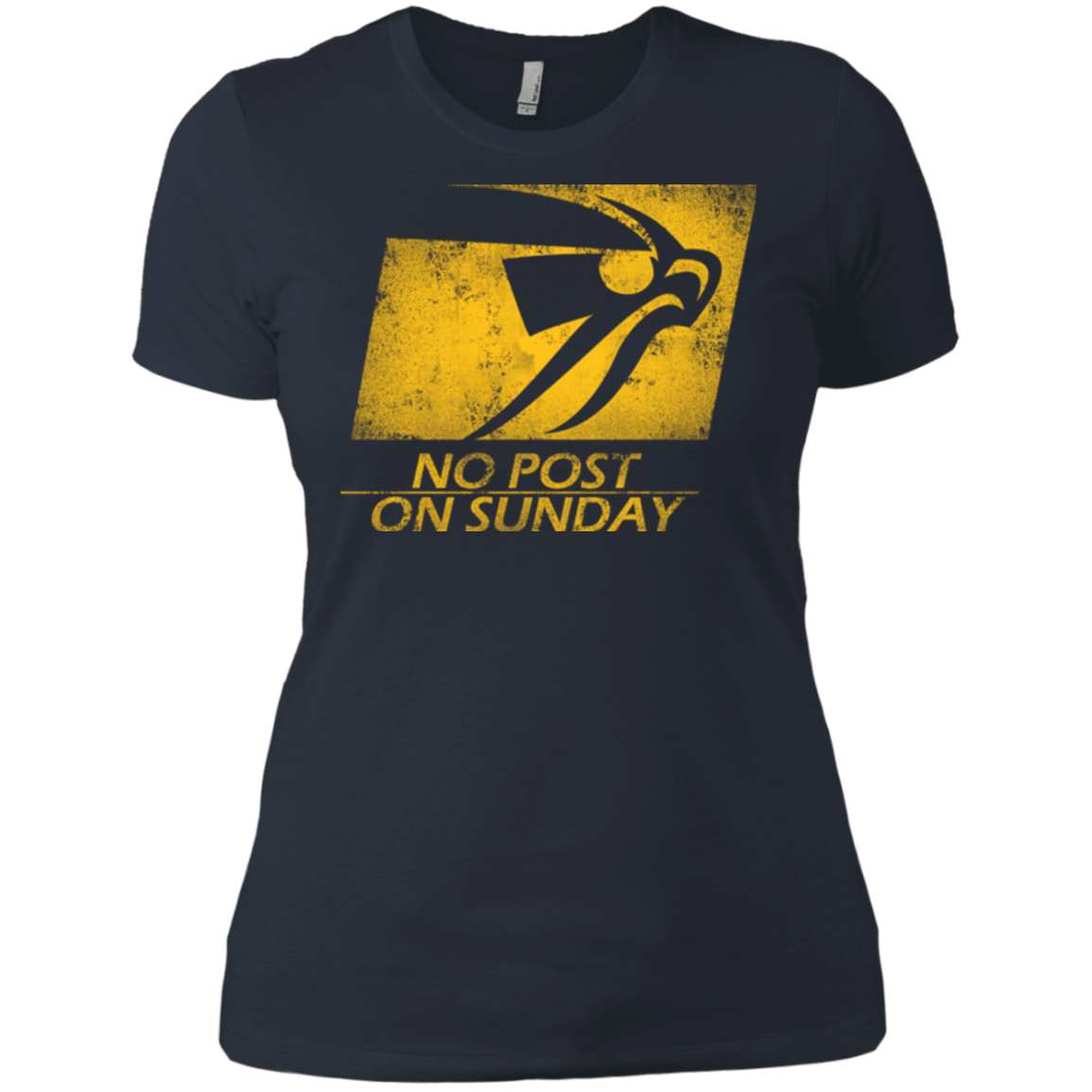 T-Shirts Indigo / X-Small No Post On Sunday Women's Premium T-Shirt