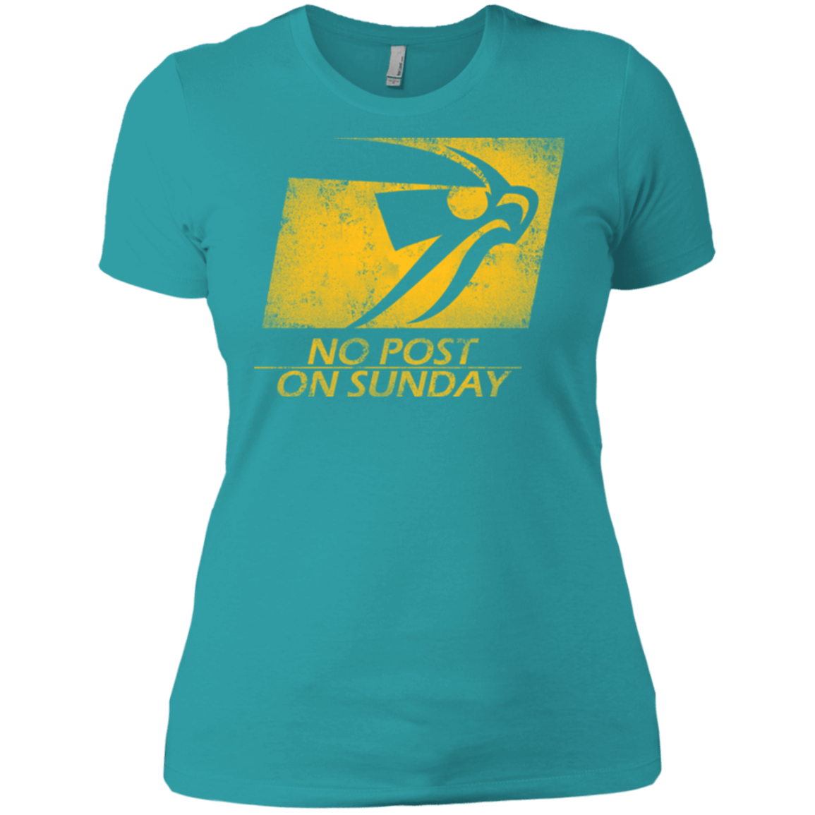 T-Shirts Tahiti Blue / X-Small No Post On Sunday Women's Premium T-Shirt