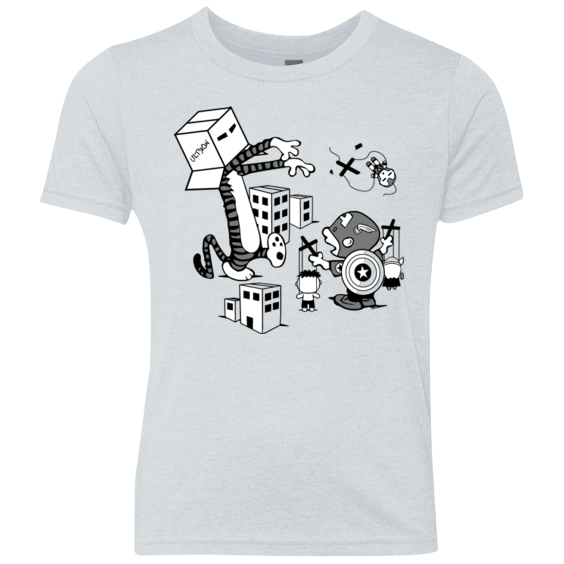 T-Shirts Heather White / YXS No Strings Attached Youth Triblend T-Shirt