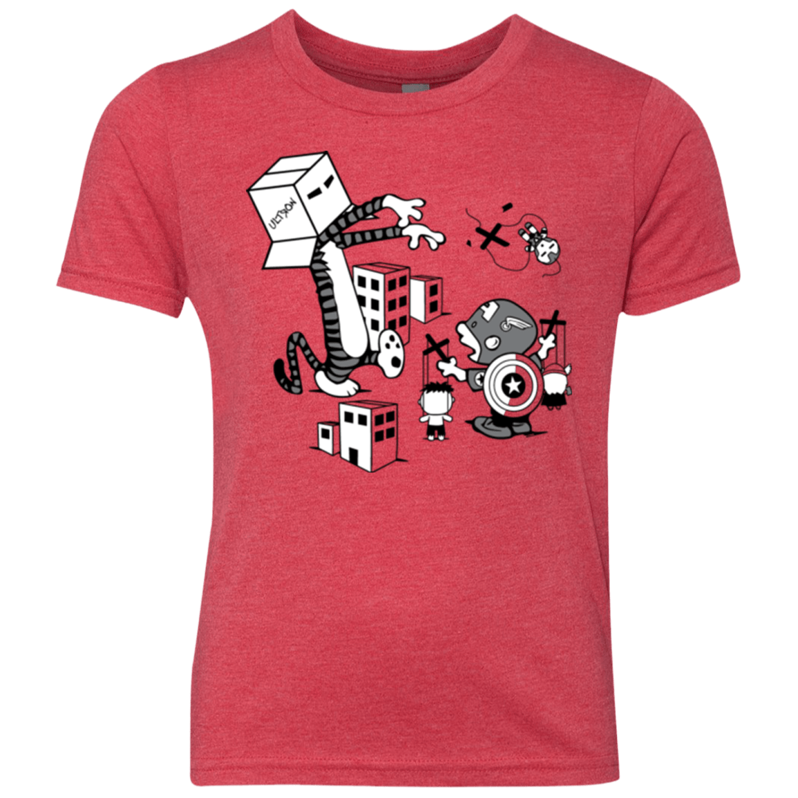 T-Shirts Vintage Red / YXS No Strings Attached Youth Triblend T-Shirt