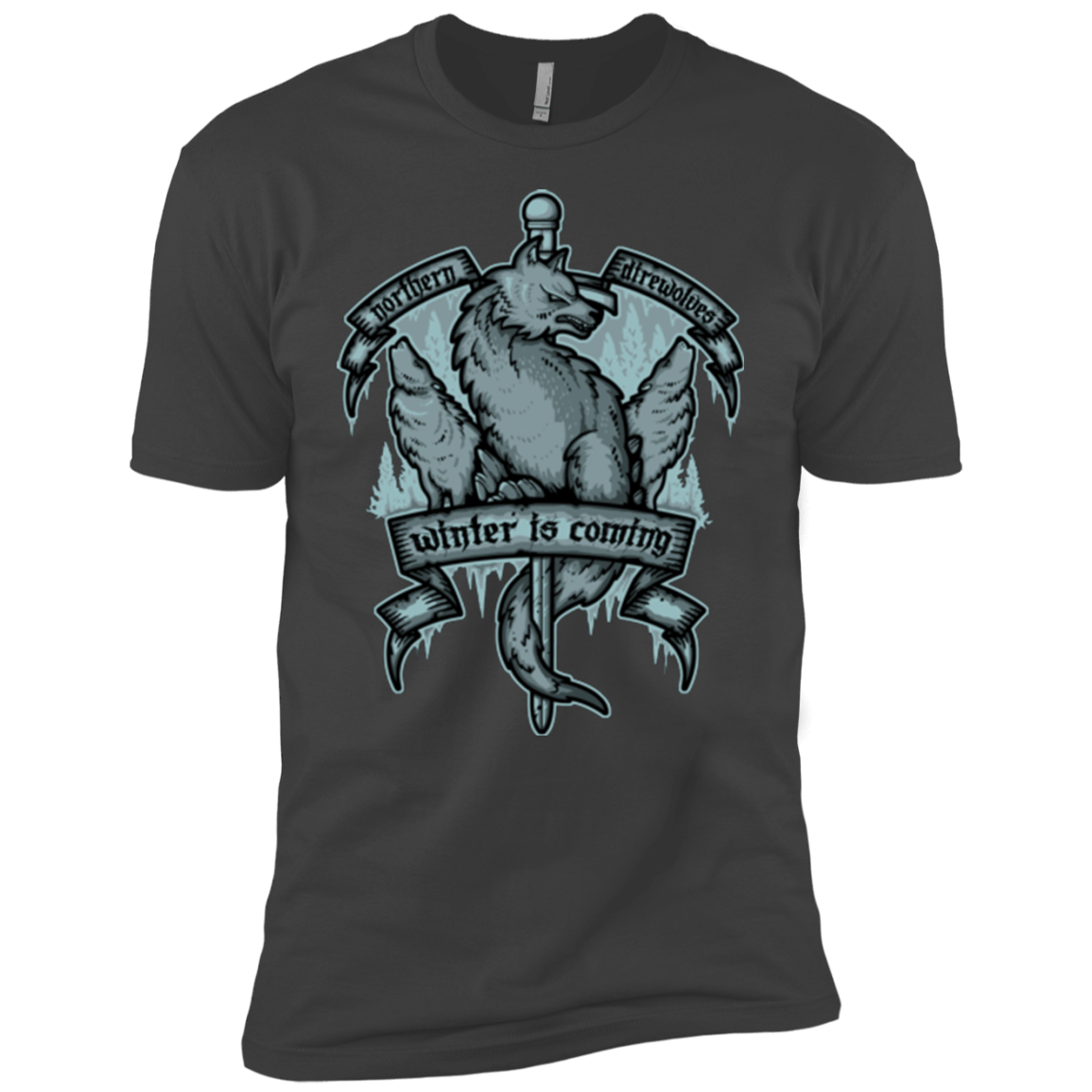 T-Shirts Heavy Metal / YXS Northern Direwolves Boys Premium T-Shirt