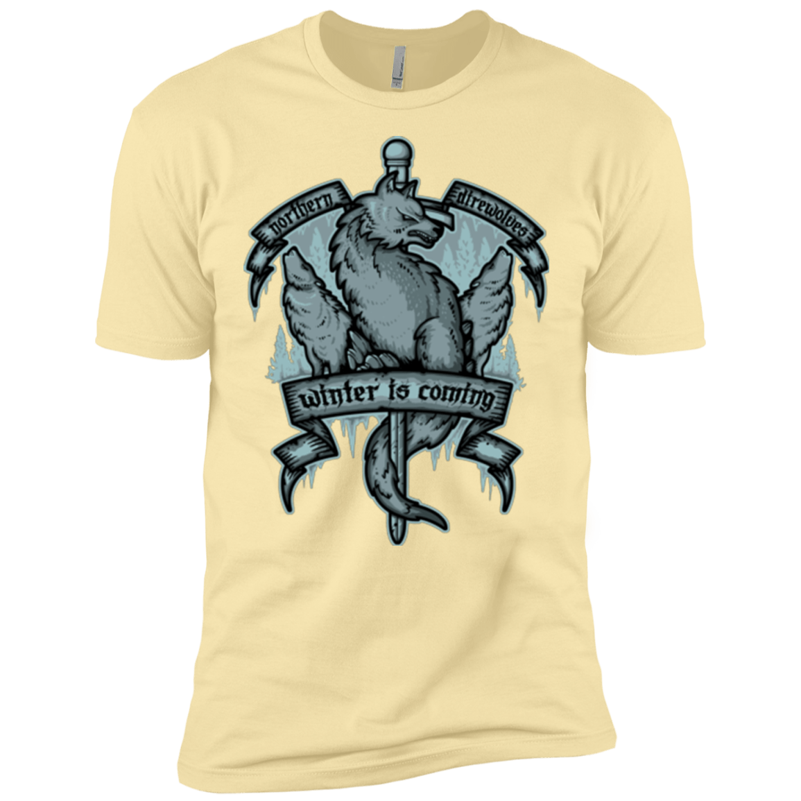 T-Shirts Banana Cream / X-Small Northern Direwolves Men's Premium T-Shirt