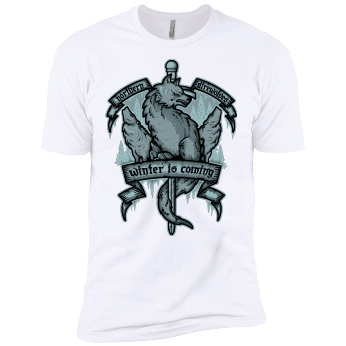 T-Shirts White / X-Small Northern Direwolves Men's Premium T-Shirt