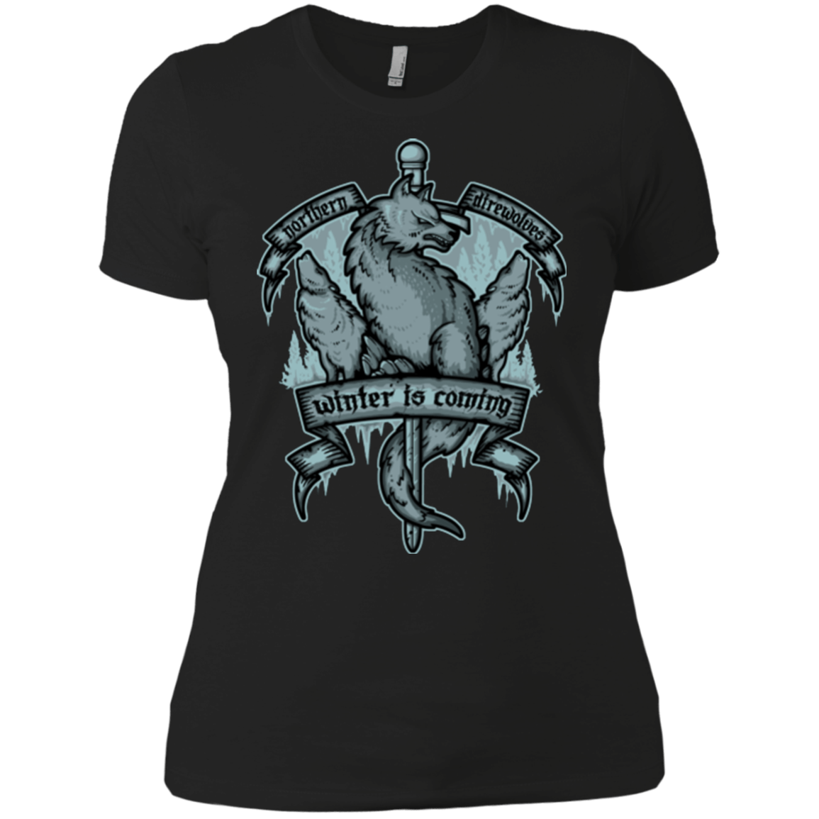 T-Shirts Black / X-Small Northern Direwolves Women's Premium T-Shirt