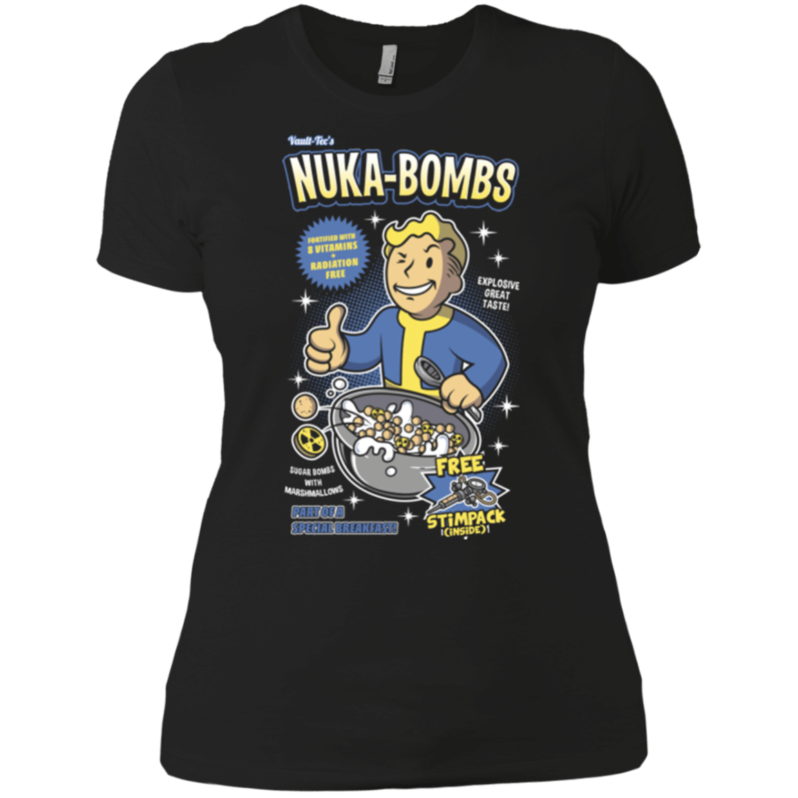 T-Shirts Black / X-Small Nuka Bombs Women's Premium T-Shirt