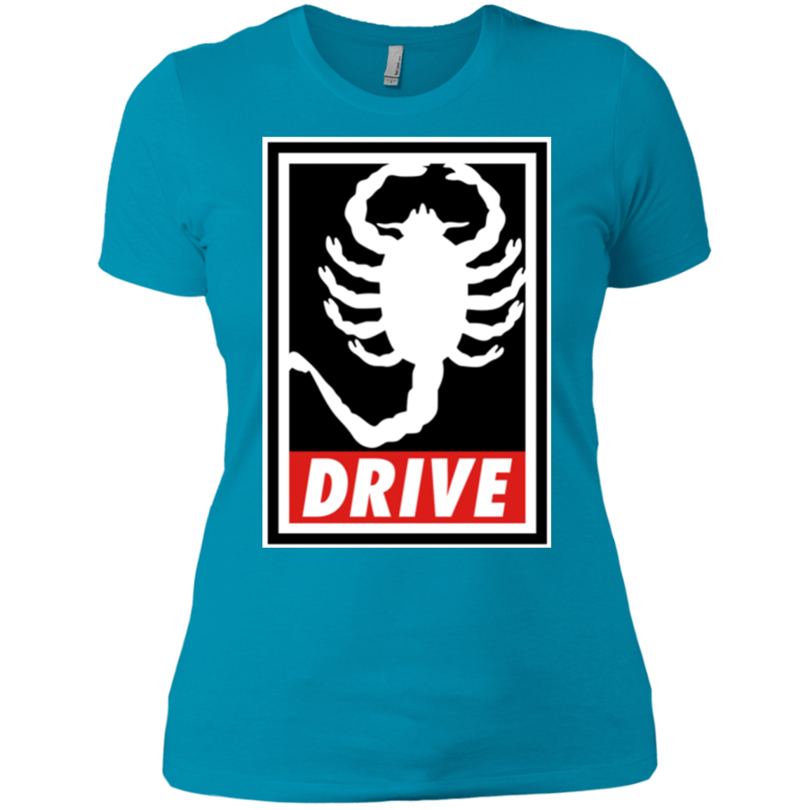 T-Shirts Turquoise / X-Small Obey and drive Women's Premium T-Shirt