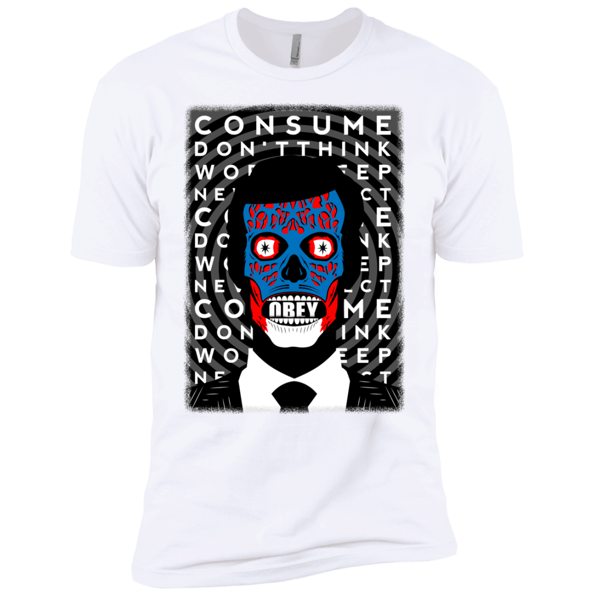 T-Shirts White / YXS OBEY Boys Premium T-Shirt