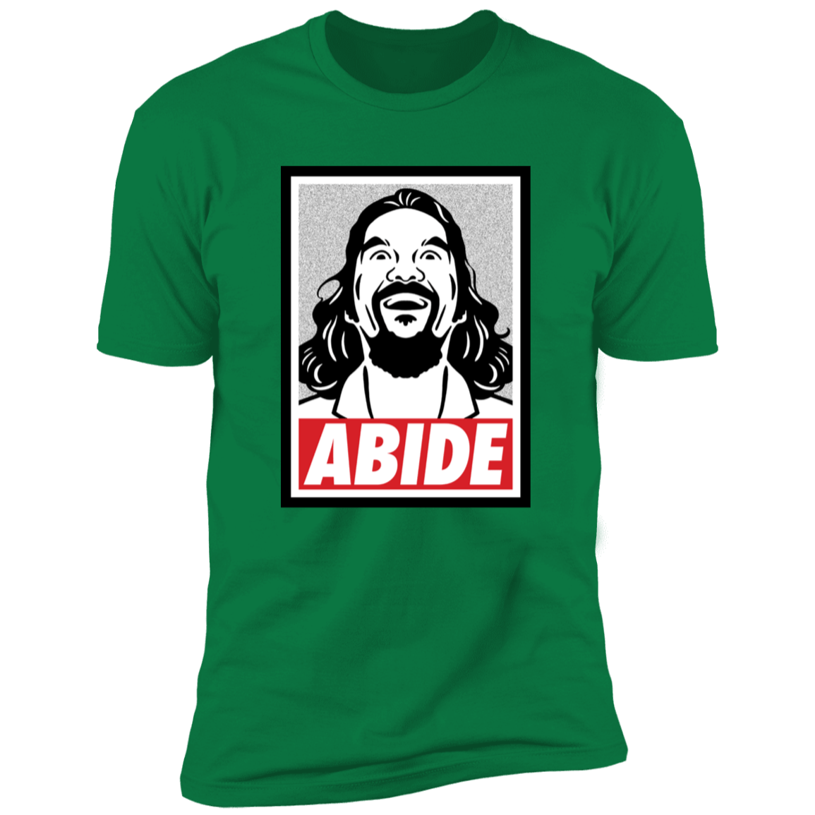 T-Shirts Kelly Green / S Obey Lebowski Men's Premium T-Shirt