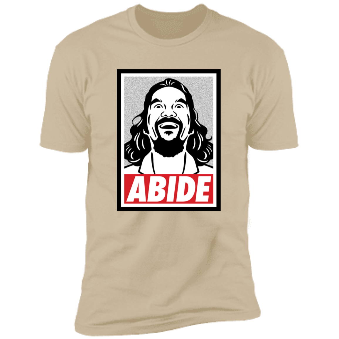 T-Shirts Sand / S Obey Lebowski Men's Premium T-Shirt