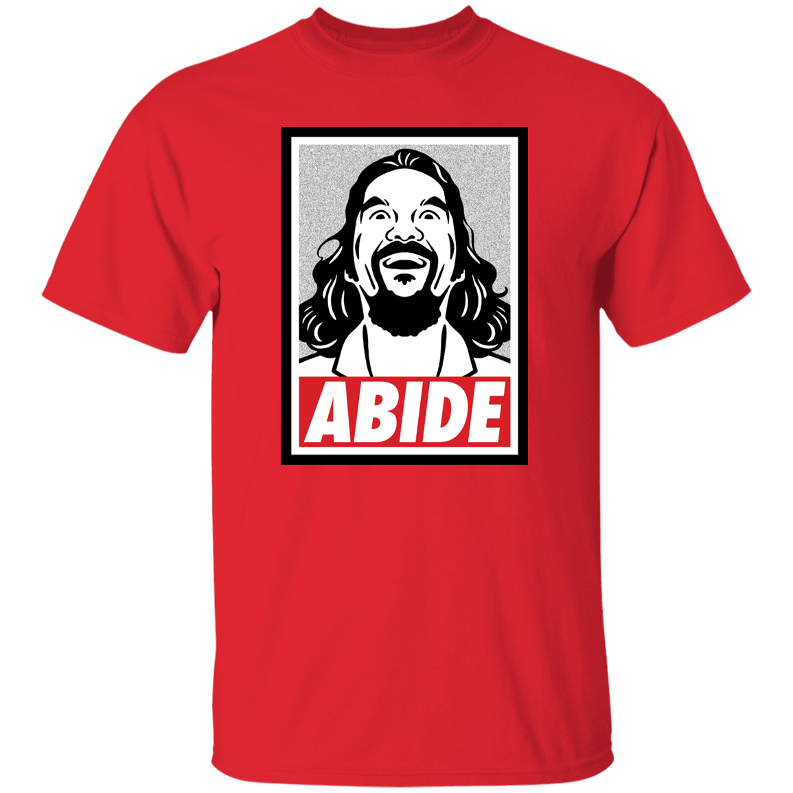 T-Shirts Red / S Obey Lebowski T-Shirt