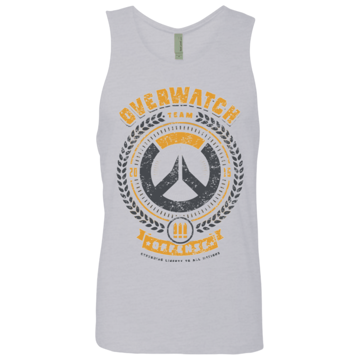 T-Shirts Heather Grey / Small Offense Team Men's Premium Tank Top