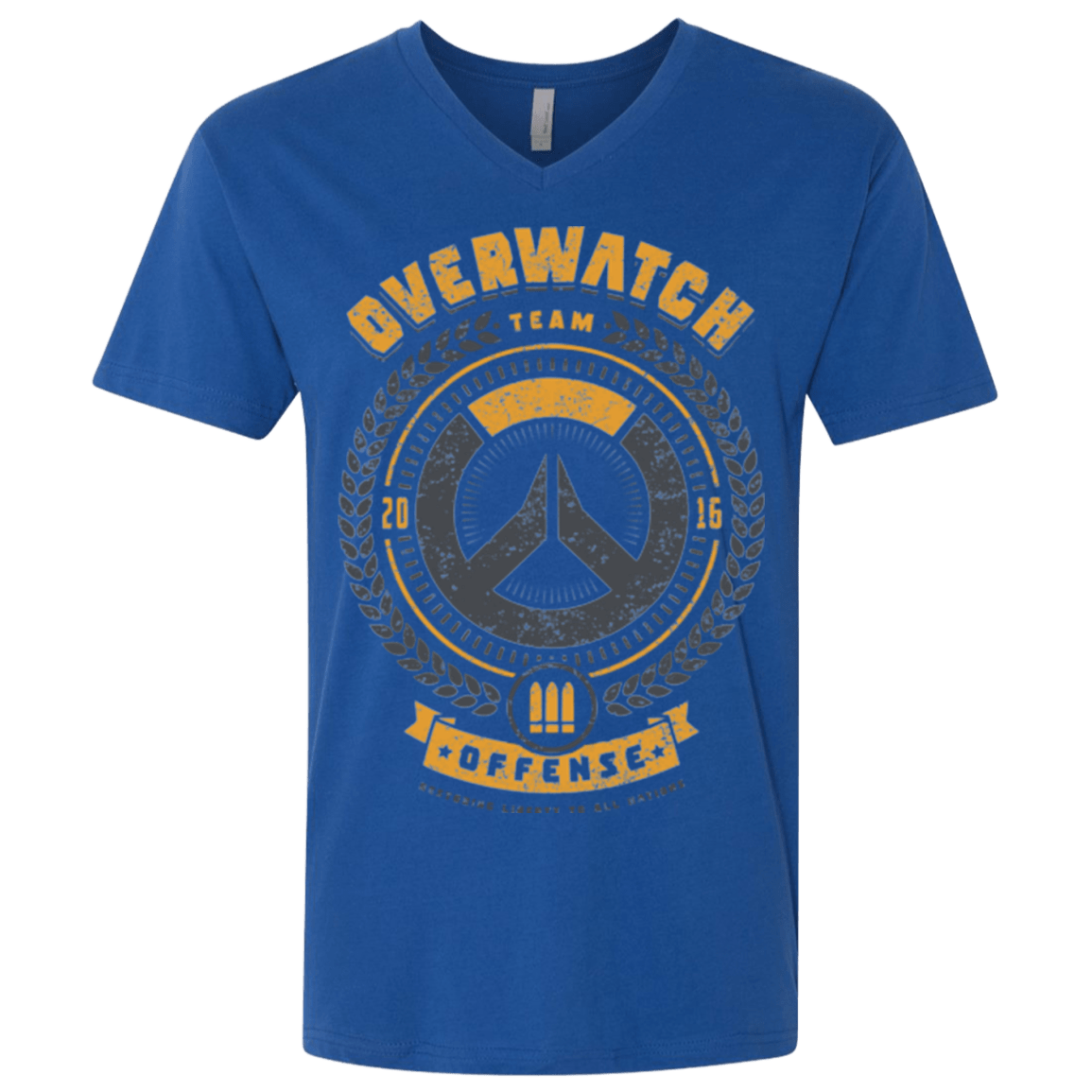 T-Shirts Royal / X-Small Offense Team Men's Premium V-Neck