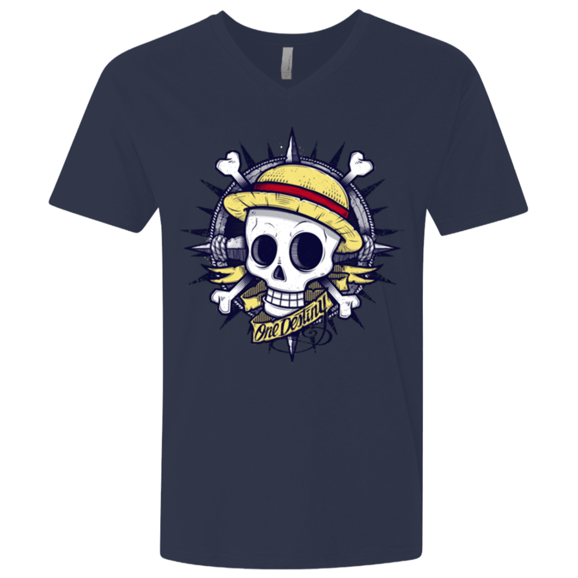T-Shirts Midnight Navy / X-Small One Destiny Men's Premium V-Neck
