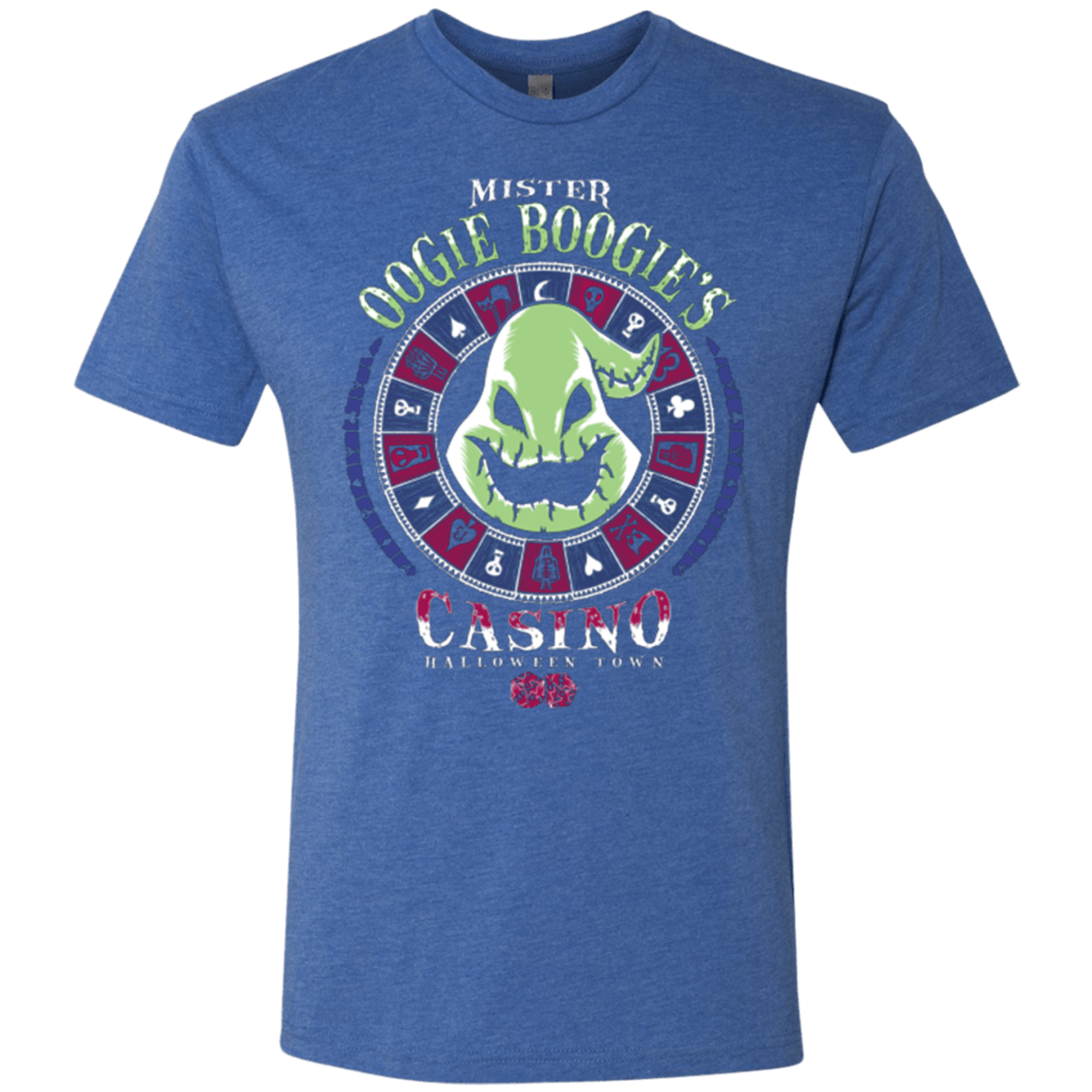 T-Shirts Vintage Royal / Small Oogies Casino Men's Triblend T-Shirt