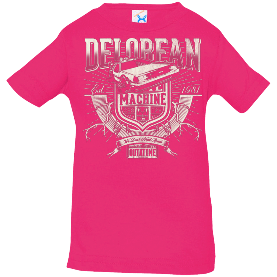 T-Shirts Hot Pink / 6 Months Outa Time Infant Premium T-Shirt