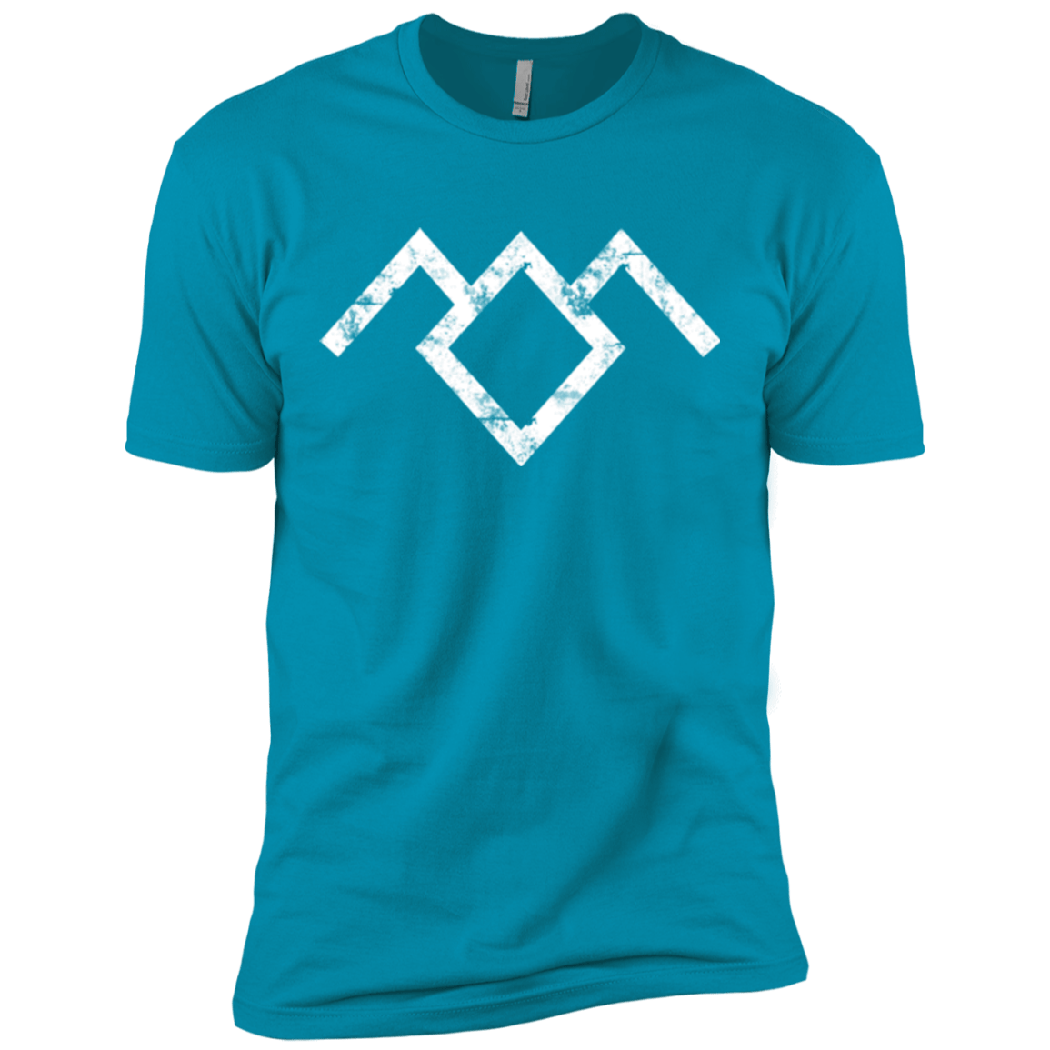 T-Shirts Turquoise / X-Small Owl Symbol Men's Premium T-Shirt