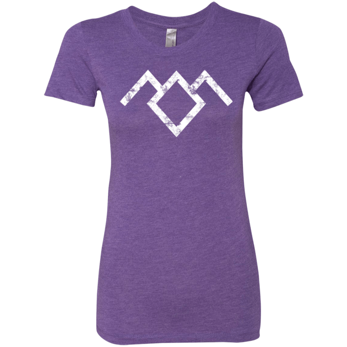 T-Shirts Purple Rush / Small Owl Symbol Women's Triblend T-Shirt