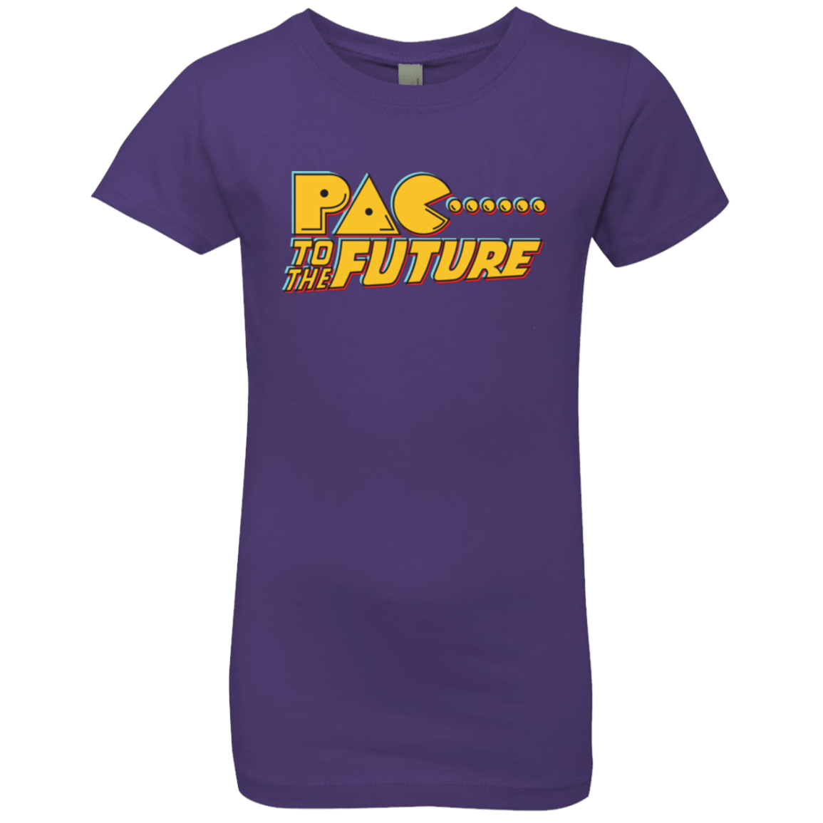T-Shirts Purple Rush / YXS Pac to the Future Girls Premium T-Shirt