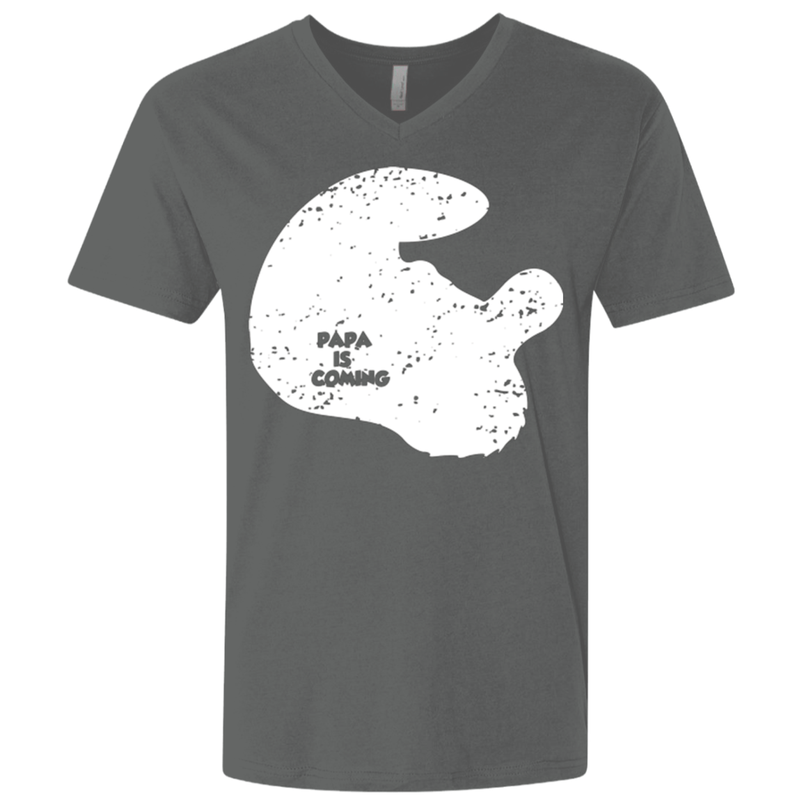 T-Shirts Heavy Metal / X-Small Papa Is Coming Men's Premium V-Neck
