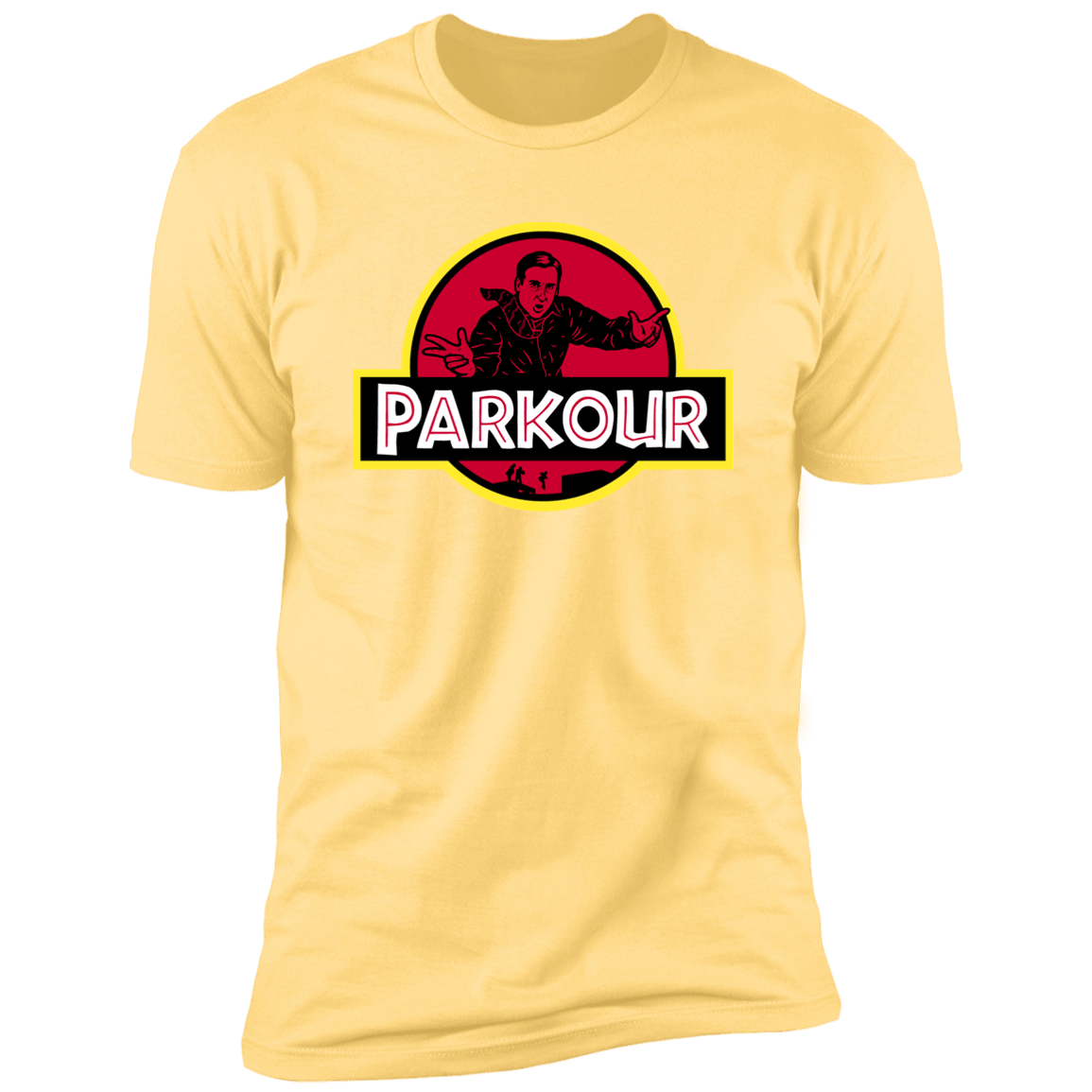 T-Shirts Banana Cream / S Parkour Men's Premium T-Shirt