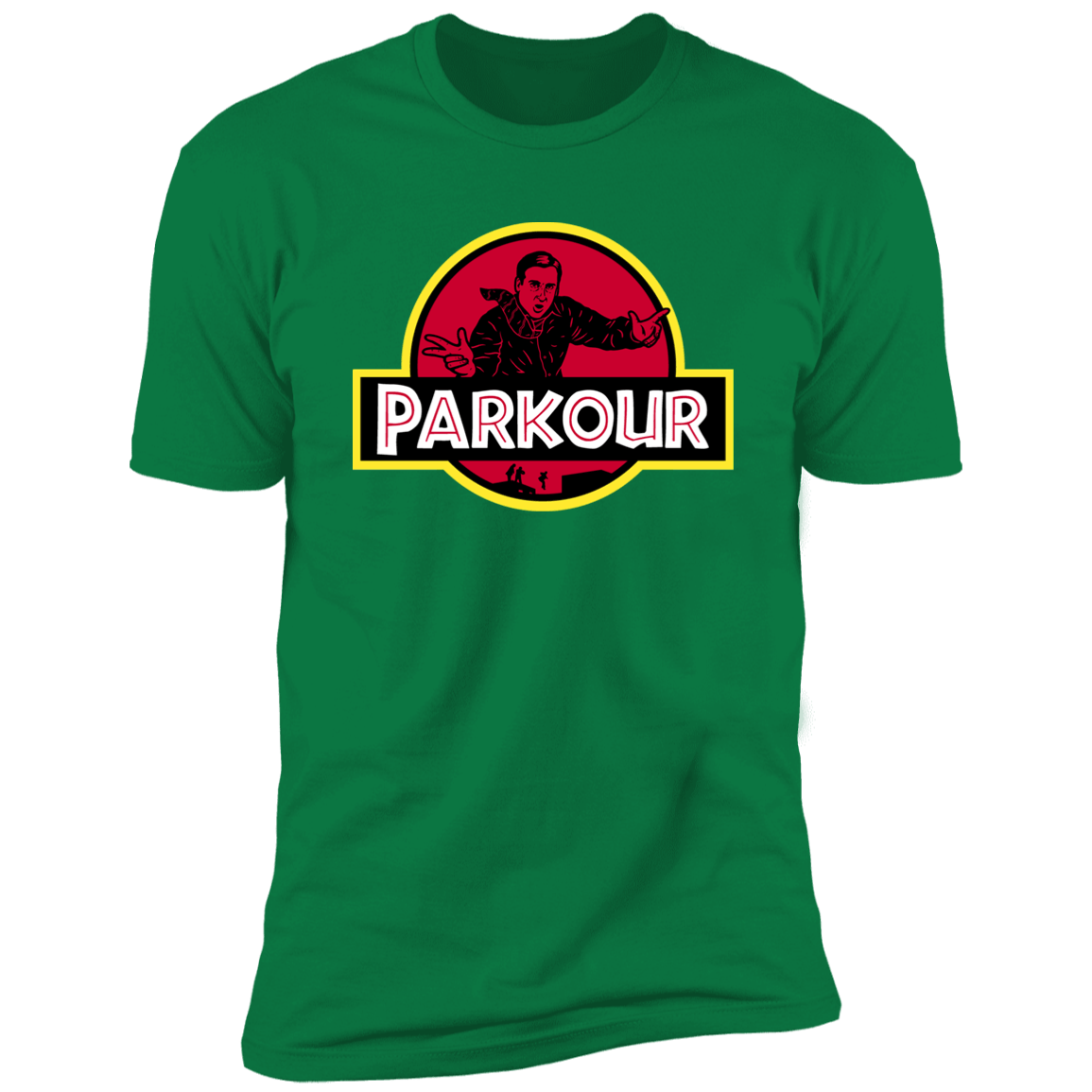 T-Shirts Kelly Green / S Parkour Men's Premium T-Shirt