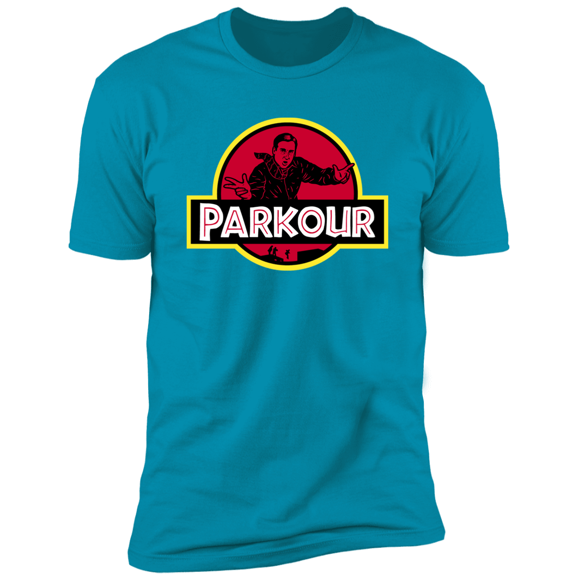 T-Shirts Turquoise / S Parkour Men's Premium T-Shirt