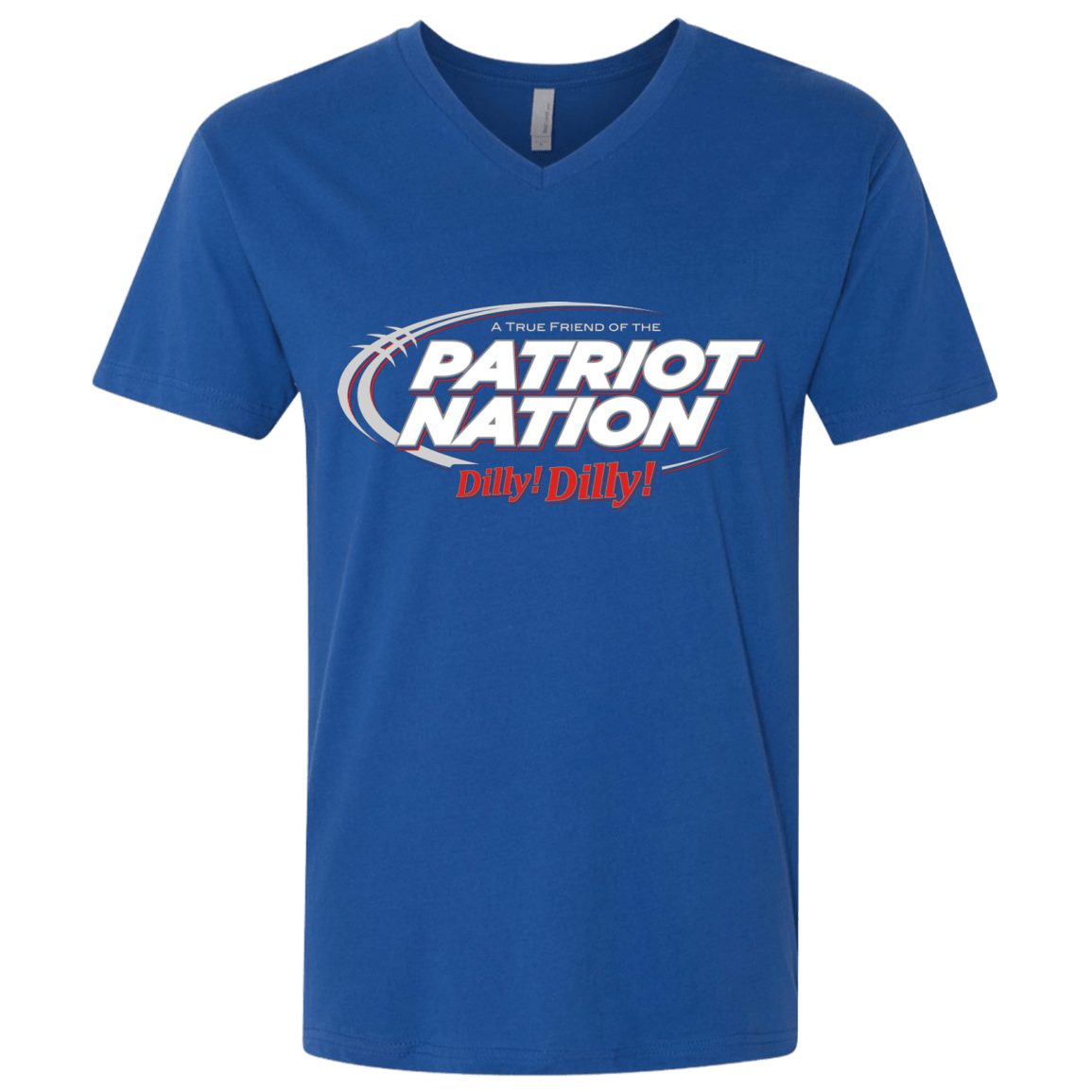 T-Shirts Royal / X-Small Patriot Nation Dilly Dilly Men's Premium V-Neck