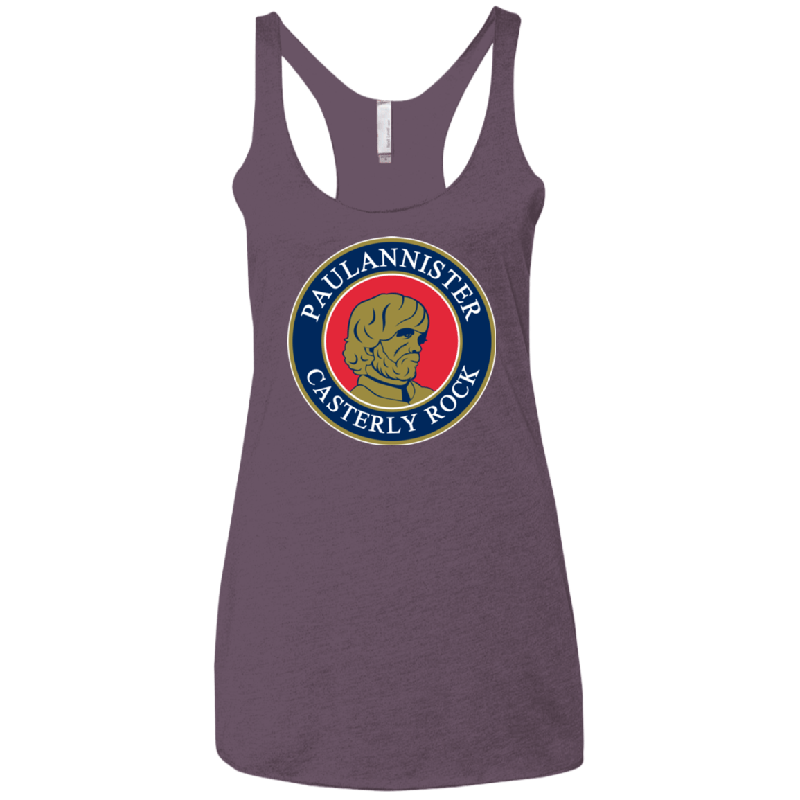 T-Shirts Vintage Purple / X-Small Paulannister Women's Triblend Racerback Tank