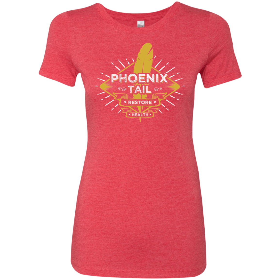 T-Shirts Vintage Red / Small Phoenix Tail Women's Triblend T-Shirt