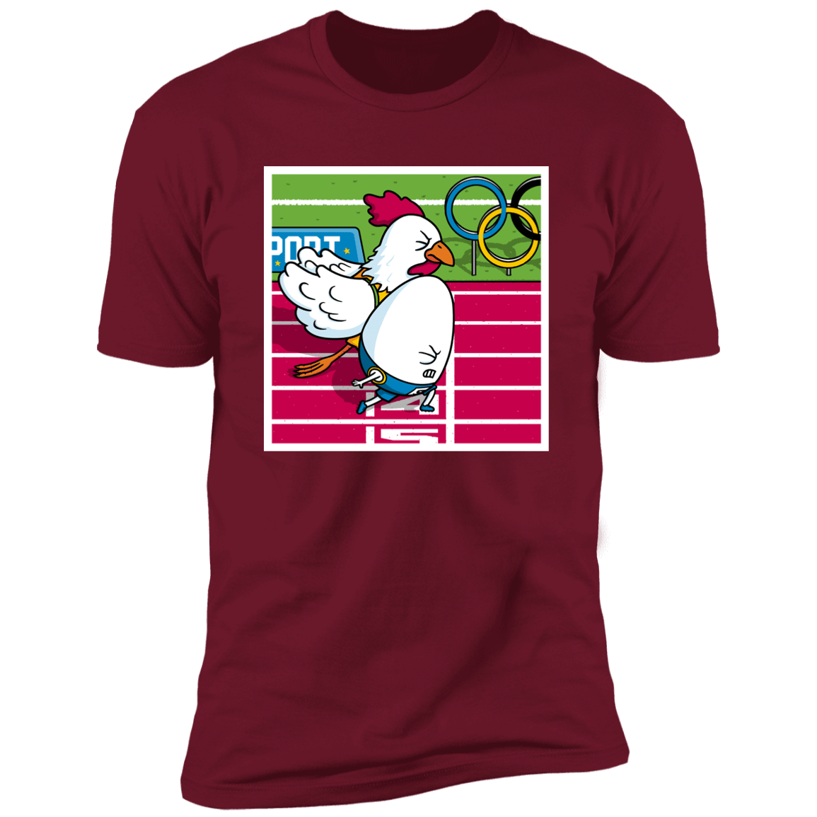 T-Shirts Cardinal / S Photo Finish Men's Premium T-Shirt