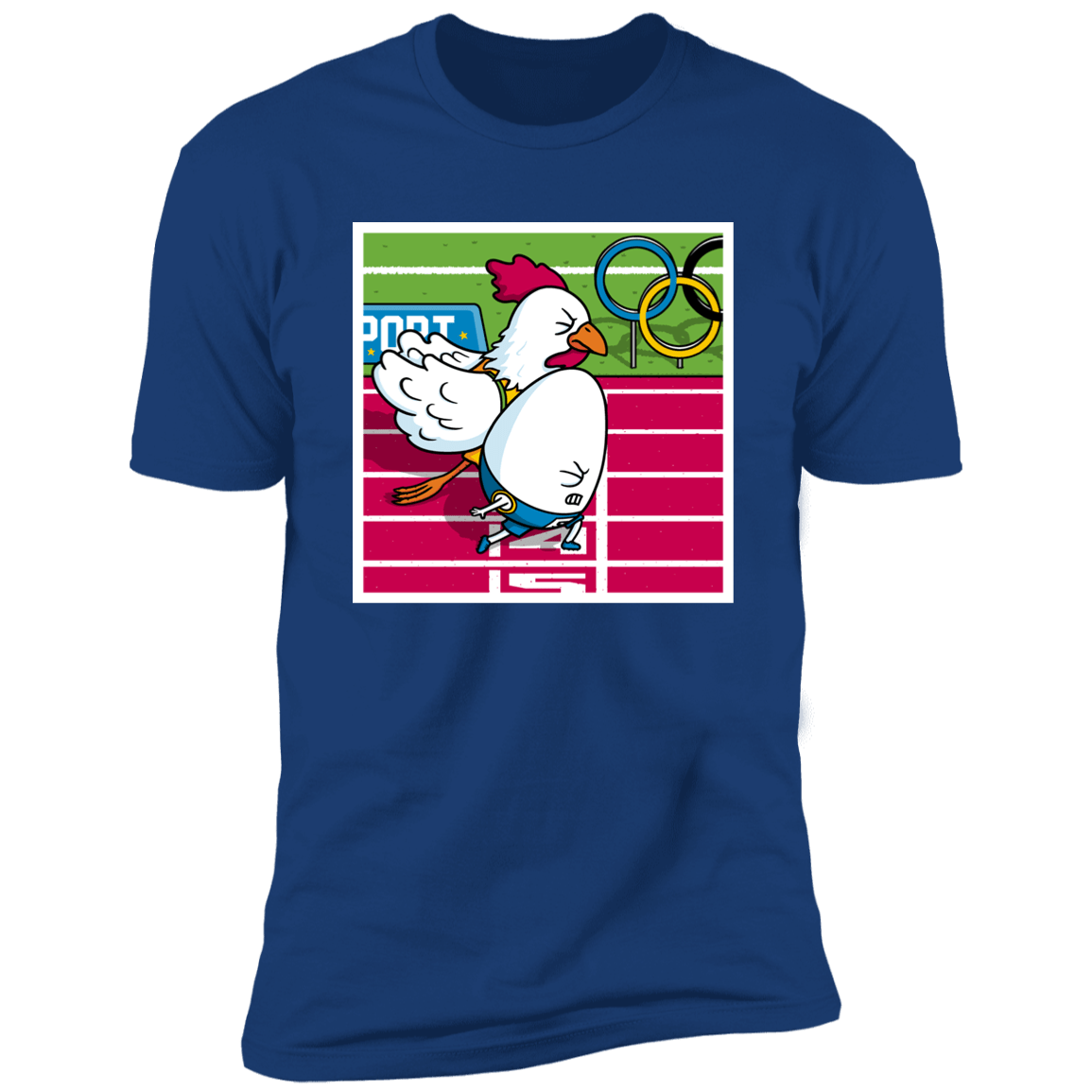 T-Shirts Royal / S Photo Finish Men's Premium T-Shirt