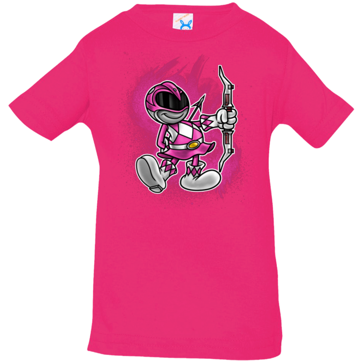 T-Shirts Hot Pink / 6 Months Pink Ranger Artwork Infant PremiumT-Shirt