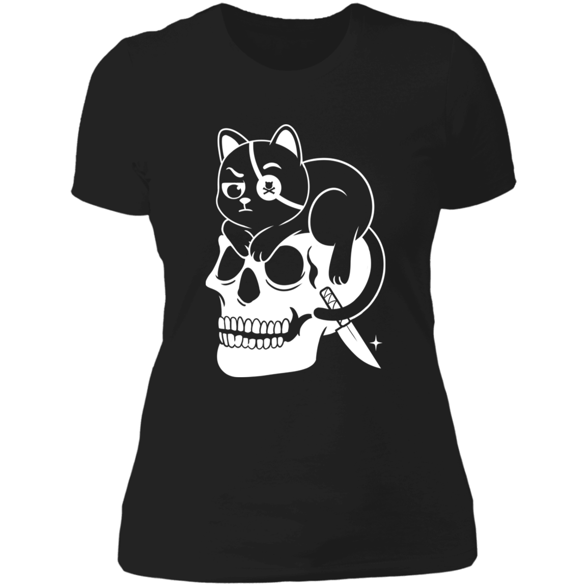 T-Shirts Black / X-Small Piracat Women's Premium T-Shirt