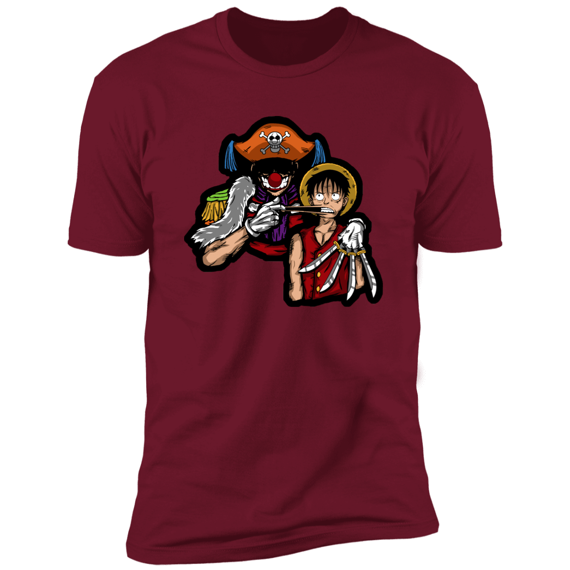 T-Shirts Cardinal / S Pirate Clown Men's Premium T-Shirt