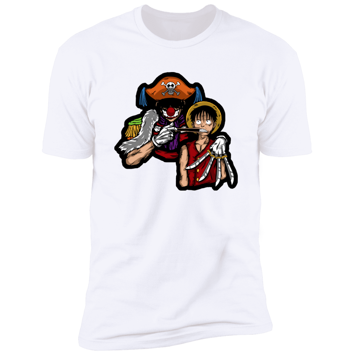 T-Shirts White / S Pirate Clown Men's Premium T-Shirt