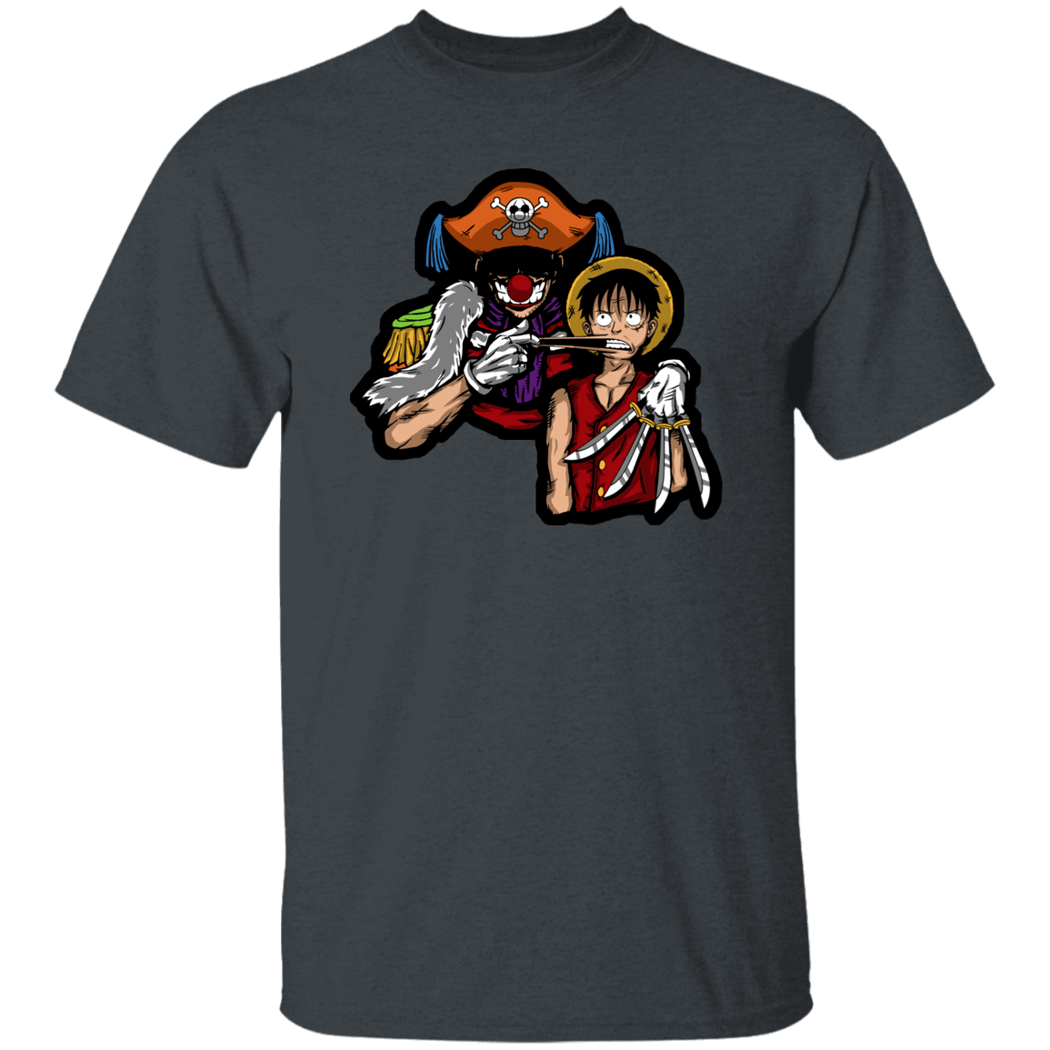T-Shirts Dark Heather / S Pirate Clown T-Shirt