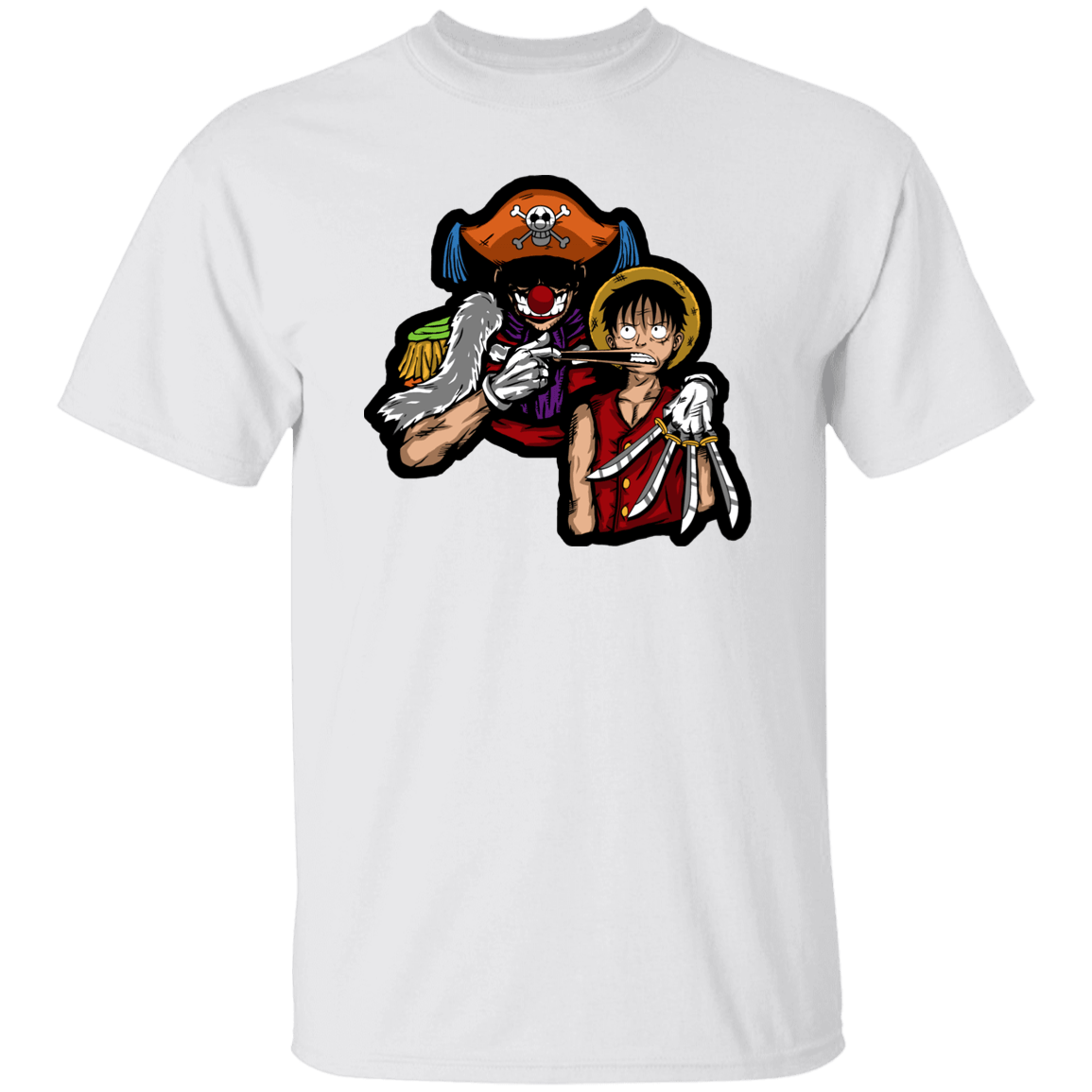 T-Shirts White / S Pirate Clown T-Shirt