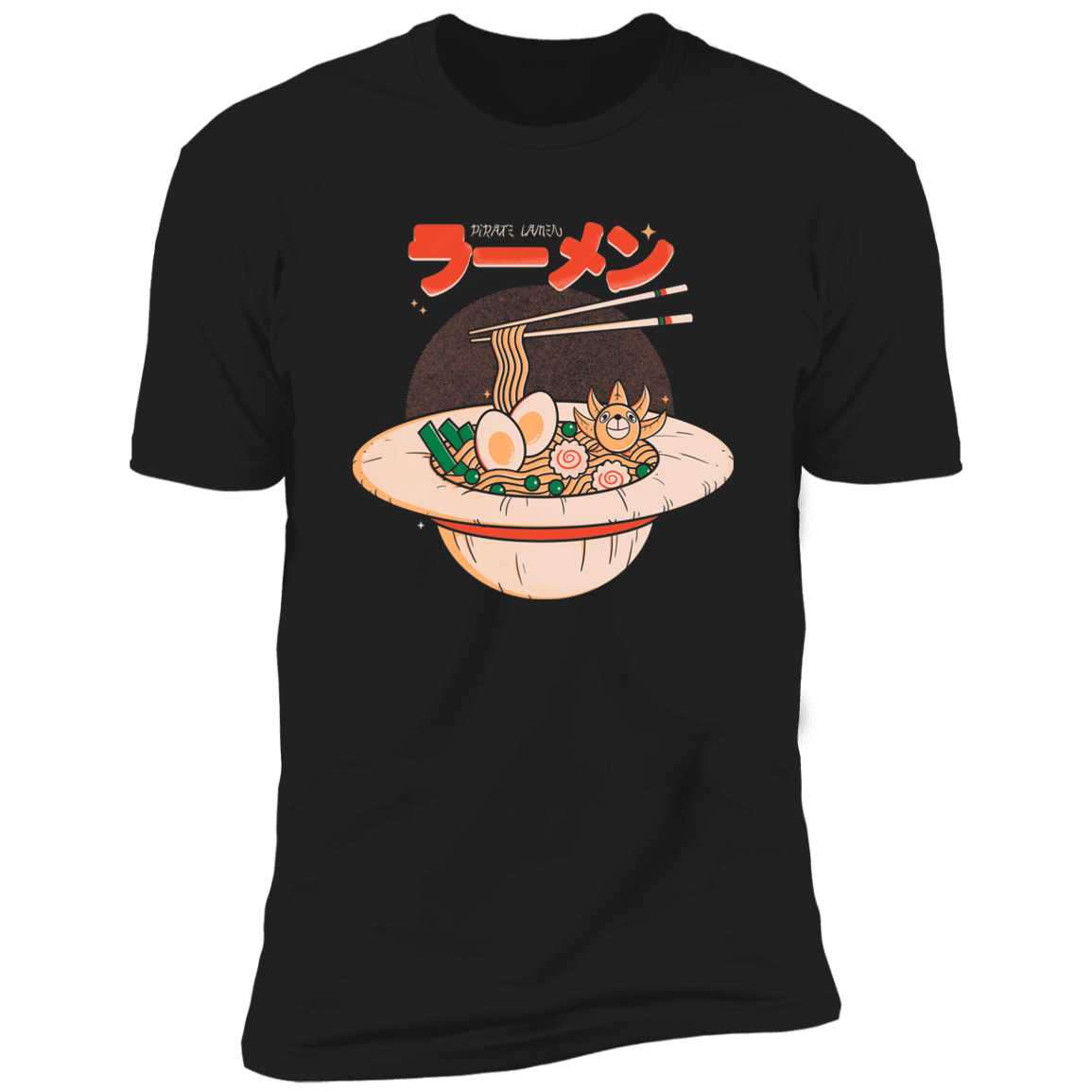 T-Shirts Black / X-Small Pirate Ramen Men's Premium T-Shirt