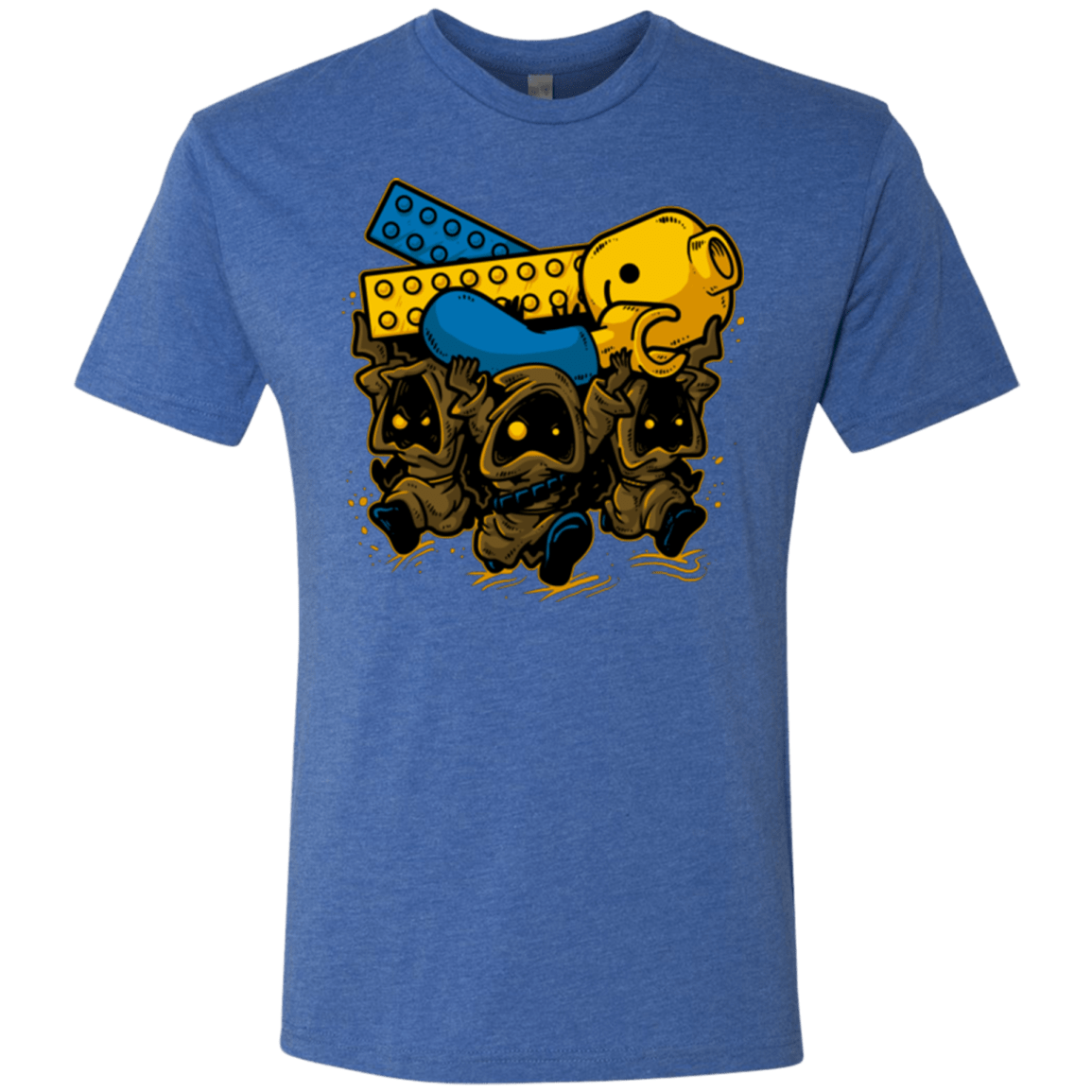 T-Shirts Vintage Royal / Small PLASTIC DEBRIS Men's Triblend T-Shirt