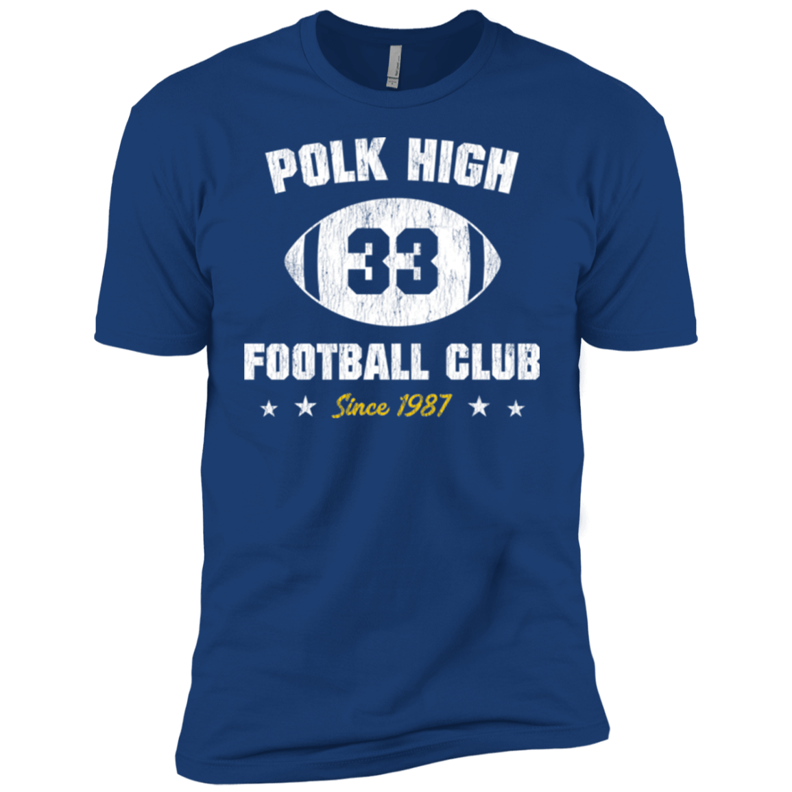 T-Shirts Royal / YXS Polk High Football Boys Premium T-Shirt