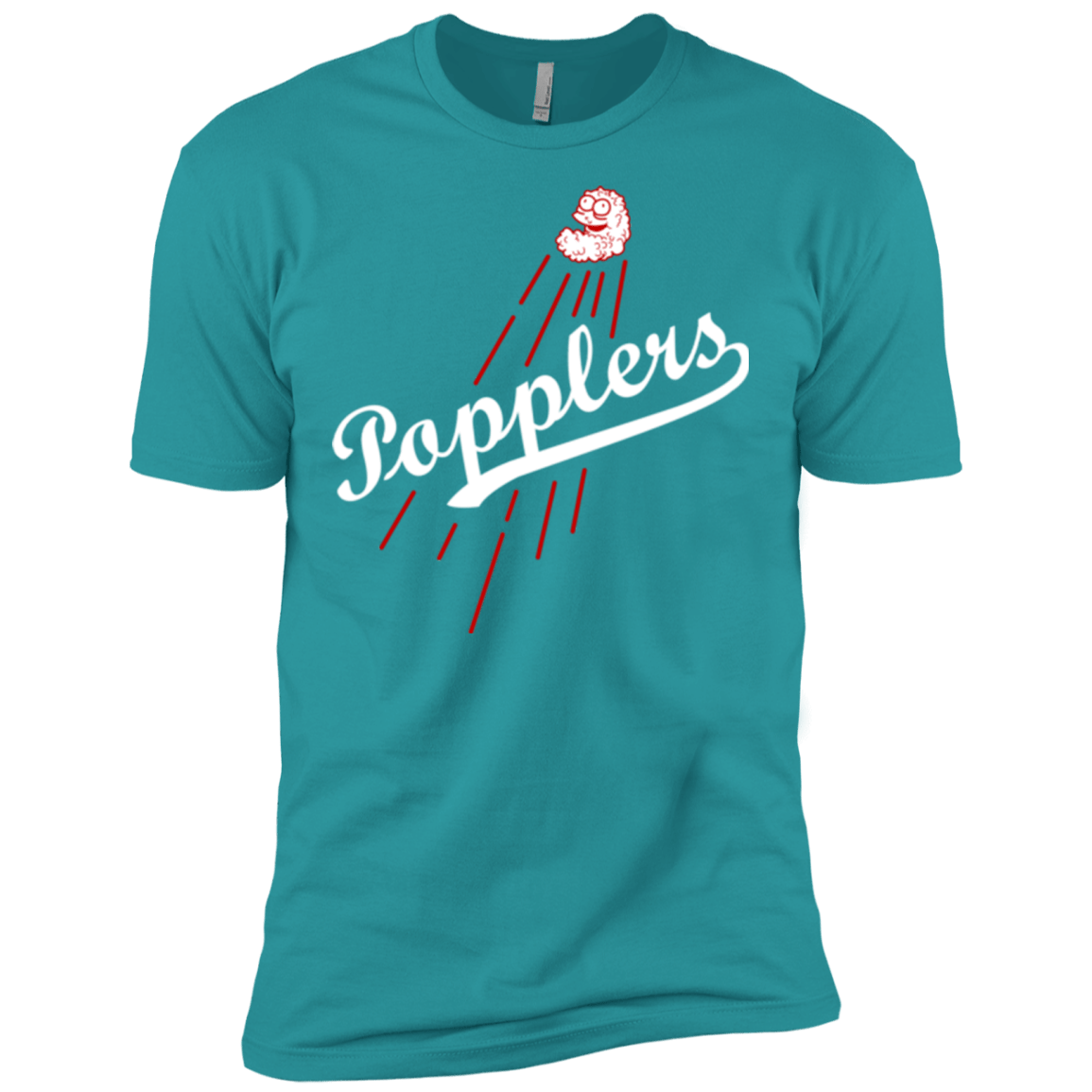 T-Shirts Tahiti Blue / X-Small Popplers Men's Premium T-Shirt