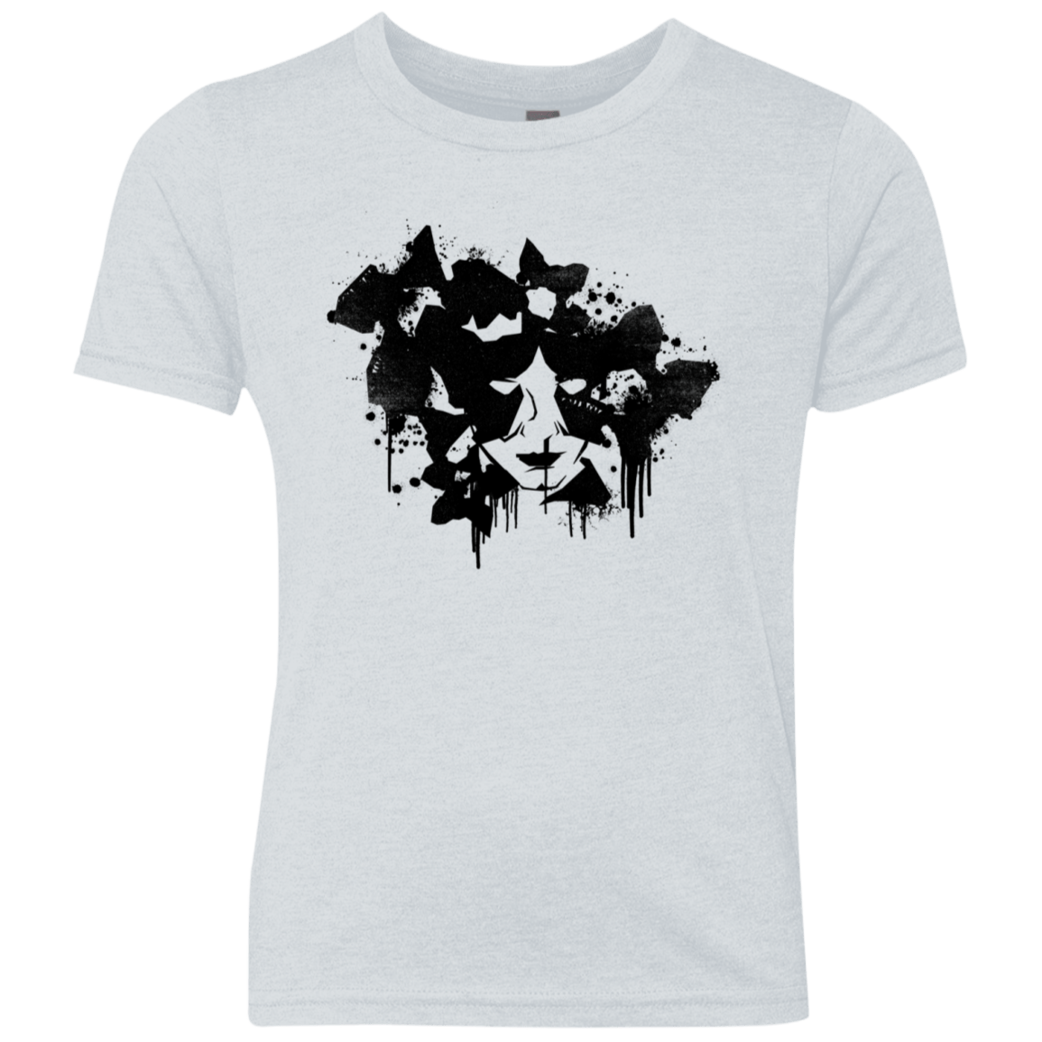 T-Shirts Heather White / YXS Power of 11 Youth Triblend T-Shirt