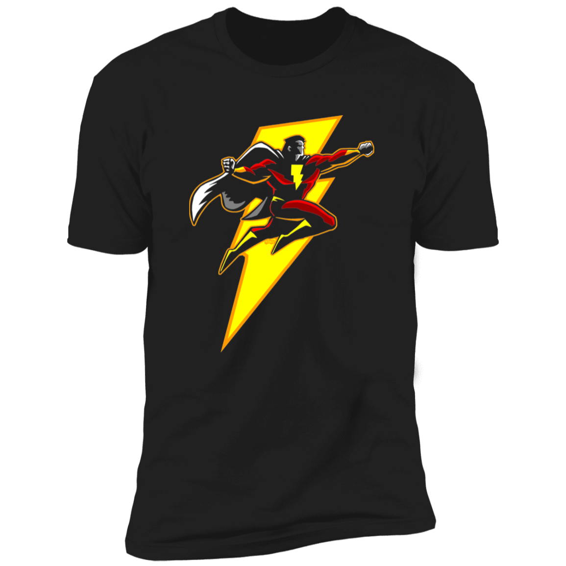 T-Shirts Black / X-Small Powerhero Men's Premium T-Shirt