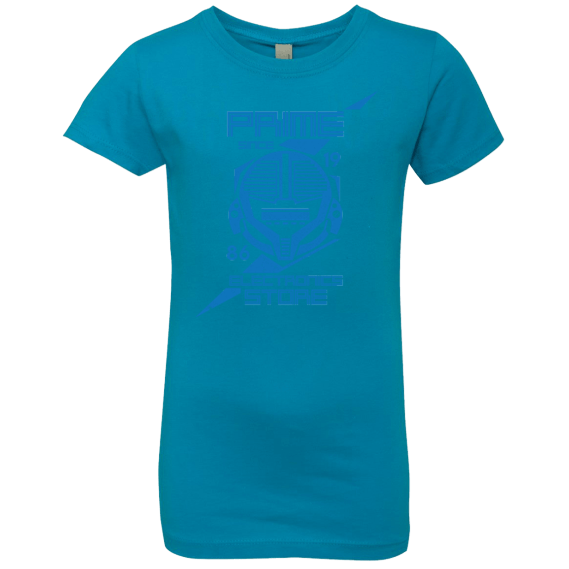 T-Shirts Turquoise / YXS Prime electronics Girls Premium T-Shirt