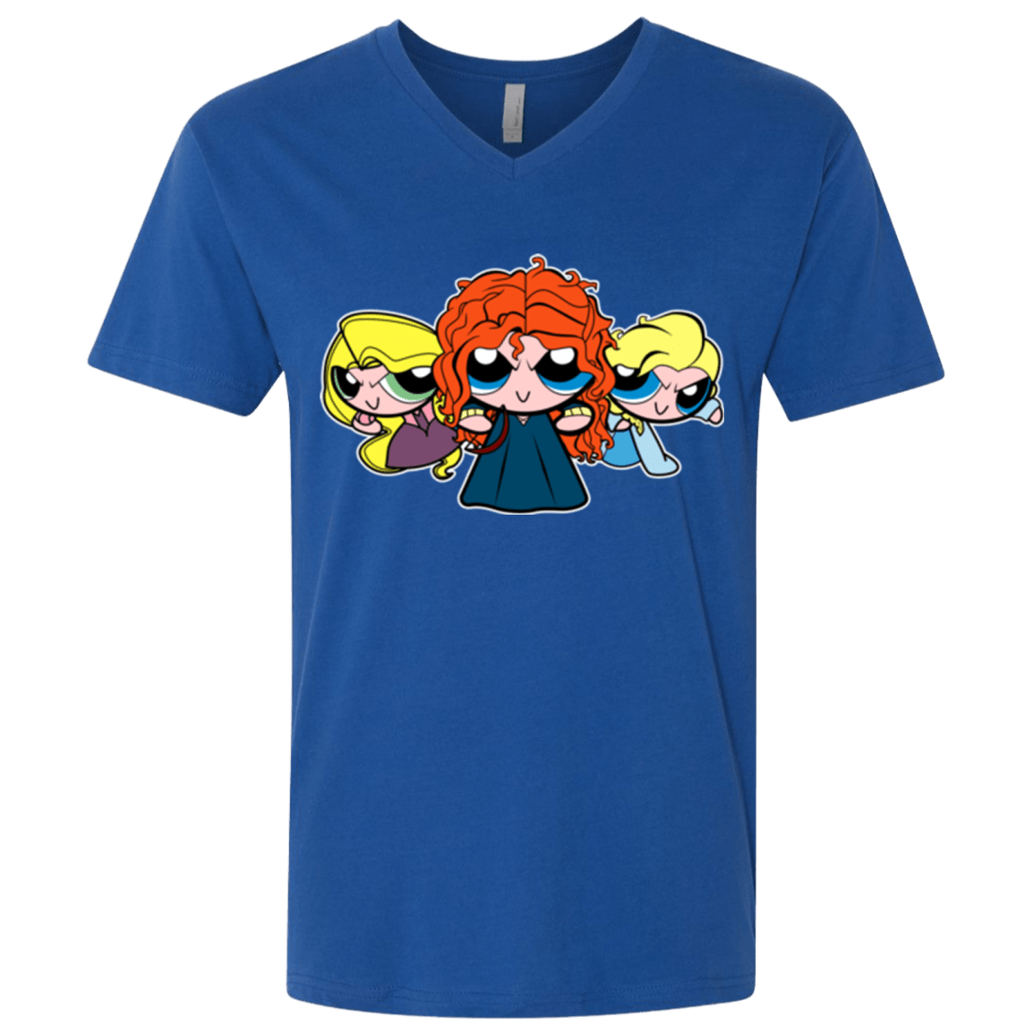 T-Shirts Royal / X-Small Princess Puff Girls2 Men's Premium V-Neck