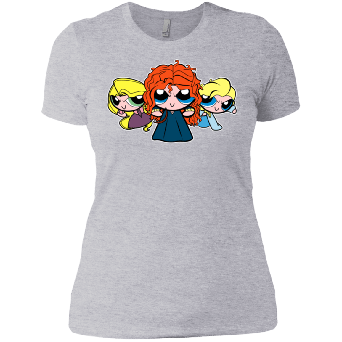 T-Shirts Heather Grey / X-Small Princess Puff Girls2 Women's Premium T-Shirt
