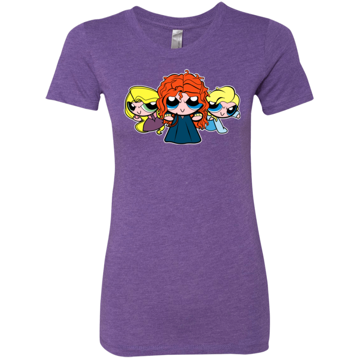 T-Shirts Purple Rush / Small Princess Puff Girls2 Women's Triblend T-Shirt