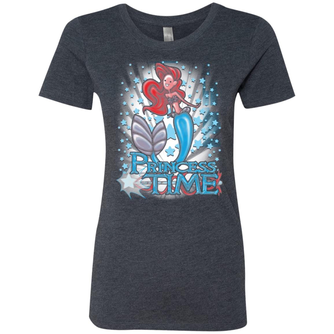 T-Shirts Vintage Navy / Small Princess Time Ariel Women's Triblend T-Shirt