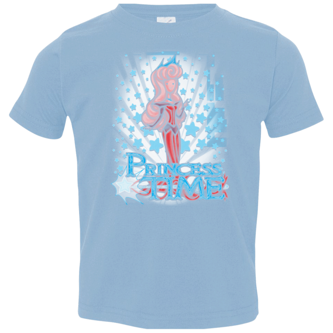 T-Shirts Light Blue / 2T Princess Time Aurora Toddler Premium T-Shirt